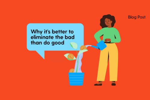 Article: Why itâ€™s better to eliminate the bad than do good