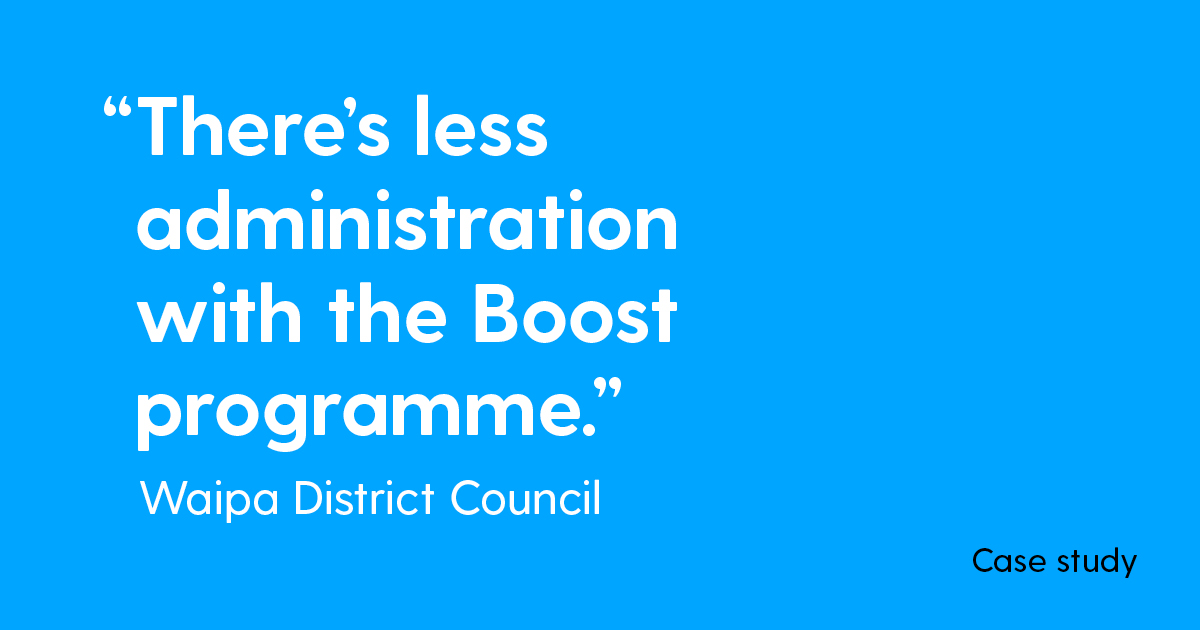 Waipa District Council Boost Case Study
